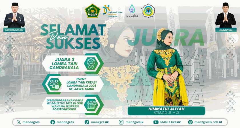 Melestarikan Budaya Lewat Tari Kreasi Tradisional, Himmatul Aliyah Raih Podium 3 Se-Jawa Timur