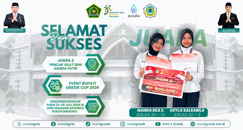 Nanda Eka & Keyla Salsabila Sabet Juara 2 Seni Ganda Putri di Bupati Cup 2026