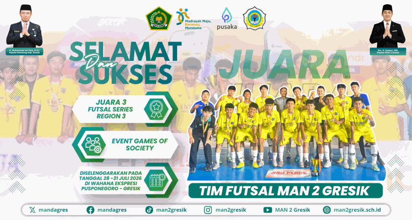 Back2Back Juara 3 lagi di Futsal Series Region Gresik 2026