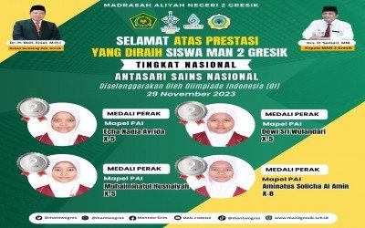 Prestasi Siswa MAN 2 Gresik dalam Antasari Sains Nasional (ASN)