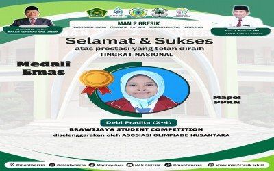 Debi Pradita Raih Medali Emas dalam Brawijaya Student Competition 2025