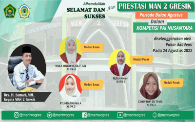 EMPAT SISWI MAN 2 GRESIK SUKSES DALAM KOMPETISI PAI NUSANTARA