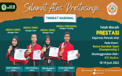 BANGGA, EMPAT ATLET PENCAK SILAT RAIH MEDALI DALAM RETNO DUMILAH OPEN CHAMPIONSHIP 2