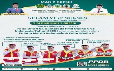 Berita Membanggakan Datang dari PMR MAN 2 Gresik Berhasil Ukir Prestasi Hingga Tingkat Nasional