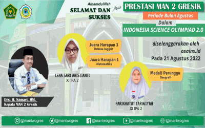 BANGGA ! LENA DAN FARIKHA SABET PENGHARGAAN TINGKAT NASIONAL PADA INDONESIA SCIENCE OLYMPIAD 2.0