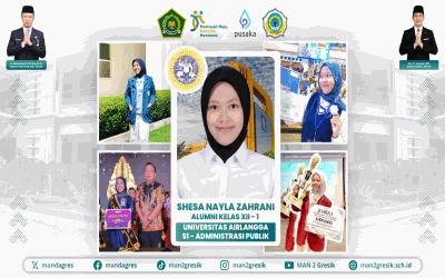 Lolos Seleksi Ketat dari 1.039 Pendaftar, Alumni MAN 2 Gresik Raih Beasiswa BESTRO Petrokimia Gresik 2026 di UNAIR