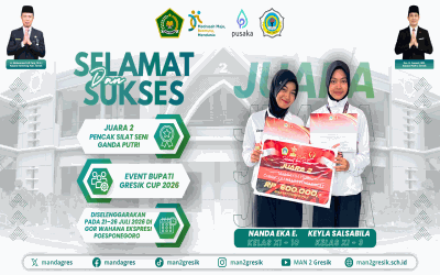 Nanda Eka & Keyla Salsabila Sabet Juara 2 Seni Ganda Putri di Bupati Cup 2026
