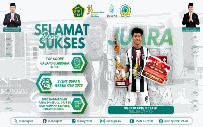 Ichiko Ardhezta Puncaki Top Scorer Futsal Putra Bupati Cup 2026
