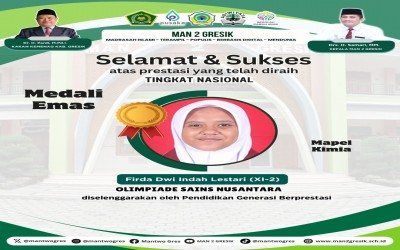 Firda Dwi Indah Lestari Sabet Medali Emas dalam Olimpiade Sains Nusantara 2025