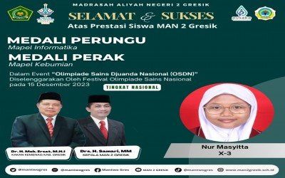 Nur Masyitta: Pencapaian Gemilang di Olimpiade Sains Djuanda Nasional