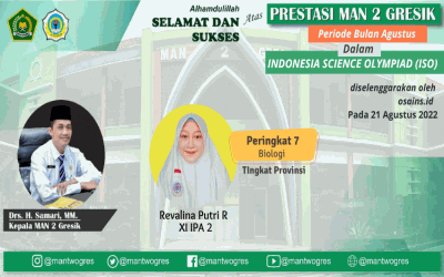 JUARA ! REVALINA MAMPU BUKTIKAN KEMAMPUAN AKADEMIKNYA DI TINGKAT PROVINSI